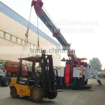 SINOTRUK HOWO 8x4 30Ton Flatbed Tow Truck photo-6