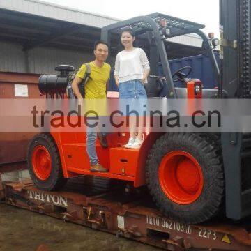 China Top1 Forklift Automatic Transmission H Series 12Ton 12000KG Heli Brand Forklift Truck Price photo-2