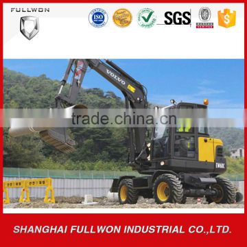 long lasting used wheel excavator wheel excavator for sale