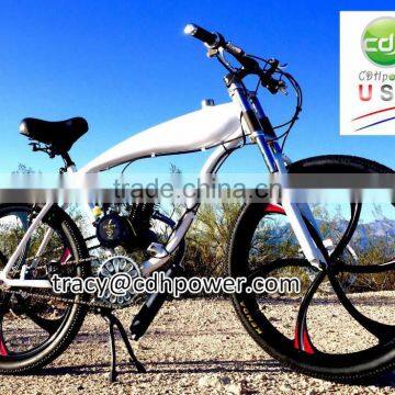 Motorized chopper bicycle, complete motorised bicycle