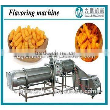 automatic fried bugles/ puffed snack/fried doritos food spice mixing flavoring seasoning machine