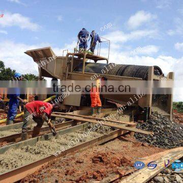 Ghana Hot Sale Alluvial Sediment Washing Mobile Gold Washing Machine With High Pressure Spray Bars photo-5