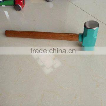 4lb mould forged sledge hammer with wooden hammer