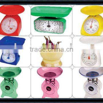 5kg Plastic mechanical kitchen scale