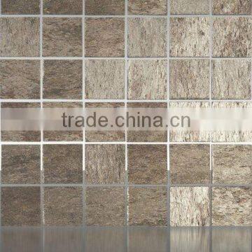 Cheap brown marble mosaic tile