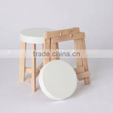 Wooden Chair Wooden Side Chair Color Painting photo-6