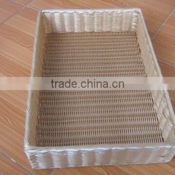 Wholesale Plastic Bread Baskets Plastic Woven Basket photo-4