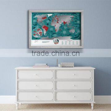 Scratch Places Off World Map Places I've Been Travel Map Great Scratchable Map Gift For Any Traveler photo-5