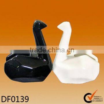 Custom Design Creative Restaurant Tableware Bird Shape Ceramic Napkin Holder photo-2