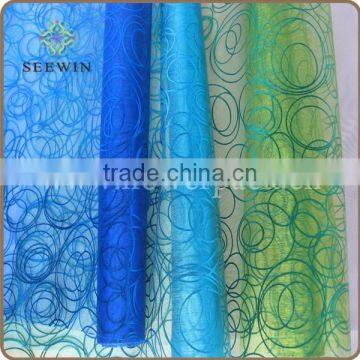 Populor Colorful Organza Fabric Wedding Decoration