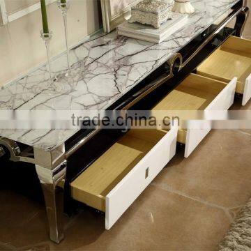 Modern Design Marble Top TV Stand photo-2