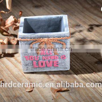 Popular Envoirmental Cement Decorative Plant Pots Indoor photo-6