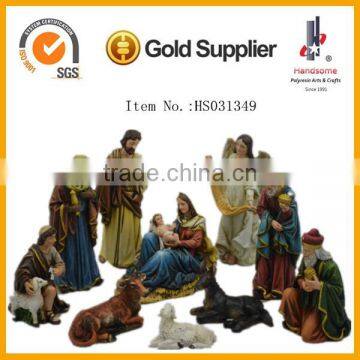 24 Inch Outdoor Decoration Handmade Religious Items Resin Nativity Figurines photo-3