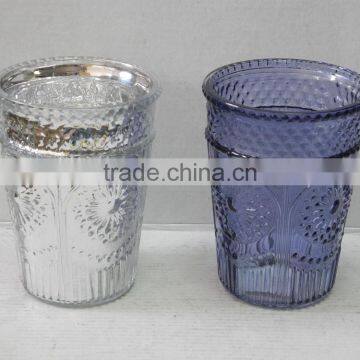 Manufacturer Embossing Color Antique Murano Glass Vases