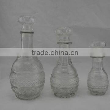 diamond long-necked glass brandy cognac cocktails drinks bottle