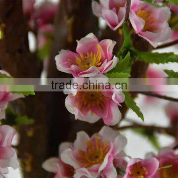 Artificial Pink Cherry Blossom Tree Small Bonsai Flower Mini Bonsai Tree photo-4