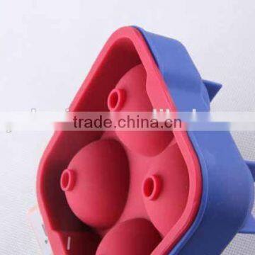 Spherical Shell Square Silicone Ice Cube Mold Ice Container photo-4