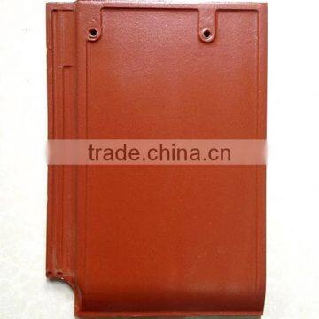 Hot sale flat clay tile roof, discount ceramic clay construction materials