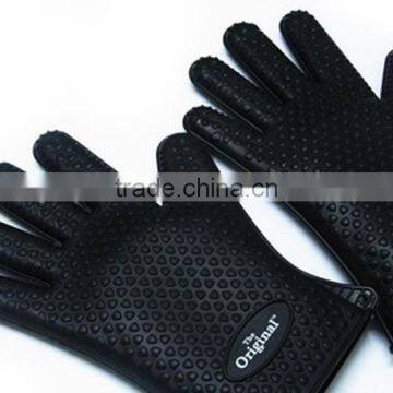 Heat Resistant Home Kitchen Silicone Oven Gloves photo-4