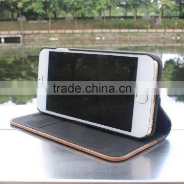 Classical Chinese Walnut/bamboo/rosewood/cherry Card Bumper/pocket Cell Phone Case for Iphone 7 photo-6