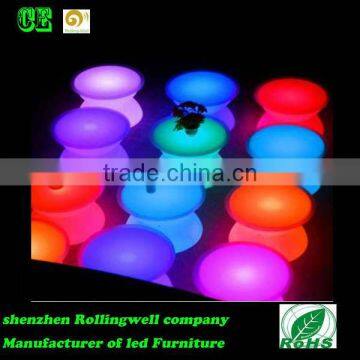 night club stool/LED bar chair/plastic bar furniture