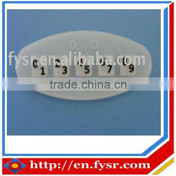 The electrinic silicone keypad membrane silicone rubber keypad