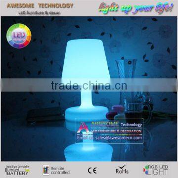Battery Powered Colorful Led Table Lamp photo-2