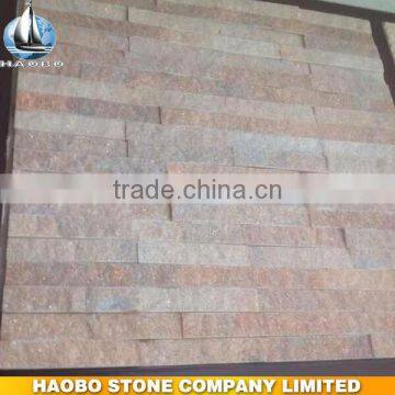 Red Culture Slate Panels for Exterior Wall Cladding