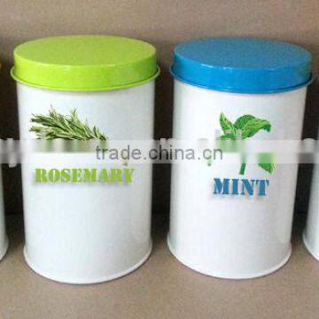 new colorful storage canister