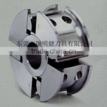 good performance back teeth aluminum cutter head for woodworking