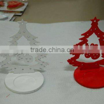 Christmas wooden tree decoration JA02-11332BW-BR