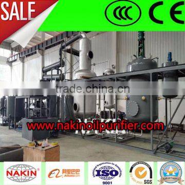 Vacuum Oil Distillation Refinery Plant,Waste Oil Regeneration Machine For Base Oil Machine