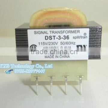 DST-3-36 115V/230V 50HZ/60HZ 18V/36V 2.4VA Power Transformers