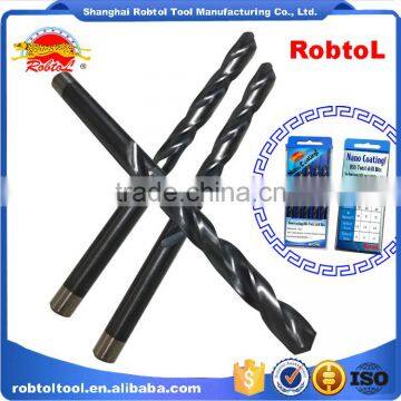 8mm Nano Chromium Aluminum Titanium Coating Straight Shank Hss Twist Drill Bits Cobalt Fully Ground Bright Finish Drilling Metal photo-2