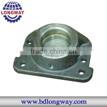 LW-SCI-073 sand casting ductile iron bearing base,OEM Cast Iron Bearing Support for the Base of Trailer Truck