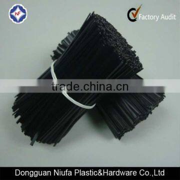 2016 Excellent Quality and Reasonable Price Customized Precut Plastic Bread Bag Clips Plastic Twist Ties photo-4