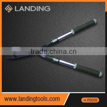 633301 650-830mm long telescopic oval Al alloy handle PP and TPR grip long handled pruning shear