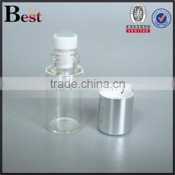 Hot Products Small Travel 10 ml Roll on Bottle Clear Fragrance Perfume Tube Glass Bottle Roll on 8ml Vial photo-2