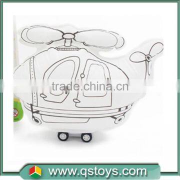 2017 New DIY Inflatable Friction Plane Toys for Kids Play photo-6