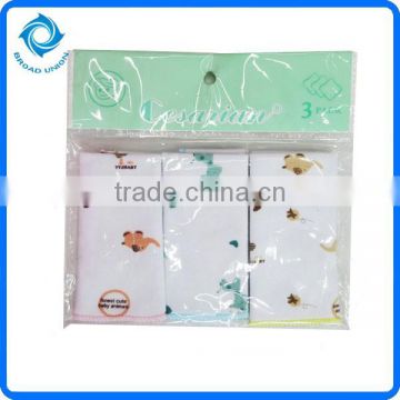 3PC 100% Cotton Baby Wascloth