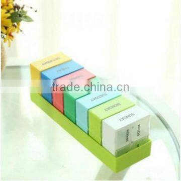 Custom Promotional 7 Days Medicine Storage PP Plastic Pill Storage Box Supplier in China,custom 7 Days Plastic Pill Box Supplier photo-2