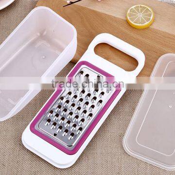 Multifunctional PP 420 Material Stainless Steel Vegetable Grater Fruit Peeler photo-3