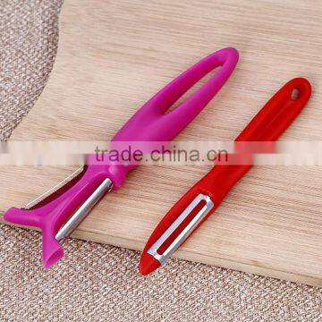 PP Handle Stainless Steel Fruit Apple Grater Vegetable Peeler photo-2