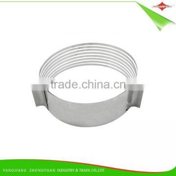 ZY-F1404 Durable Stainless Steel Round Mousse Cake Mold Cake Ring photo-4