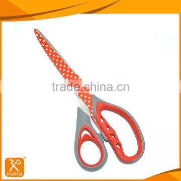 Different Size Household Scissors With Pattern Printing on Blades photo-3