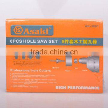 8 PCS Wooden Hole Saw Set photo-4