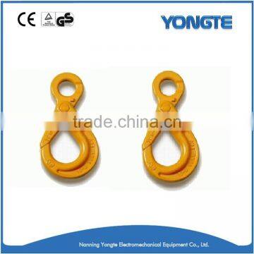 G80 Eye Self-locking Safety Hook/Self Locking Eye Hook