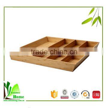 Customized High Quality Wooden Cutlery Tray photo-4