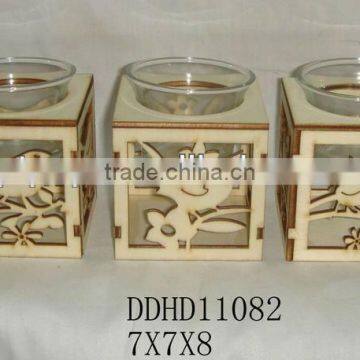 HOT Selling Wood Candle Holder of bird design