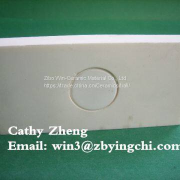 construction Accurate dimension alumina lining tile for stacker and reclaimer